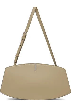 SAVETTE Beige Florence Shoulder Bag