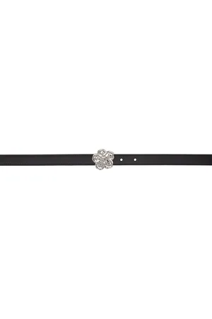 Kenzo Brown & Black Paris Boke Flower Reversible Belt