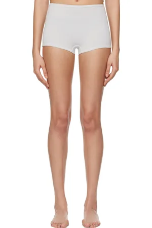 SKIMS Five-Pack Multicolor Cotton Jersey Boy Shorts