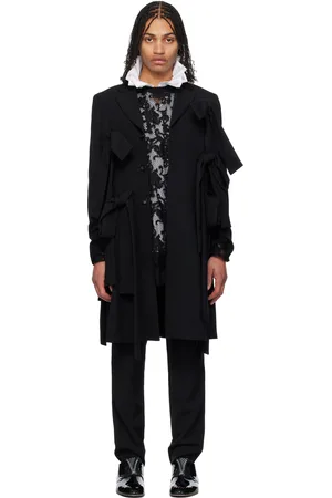 Comme des Garçons Wool Gabardine Coat