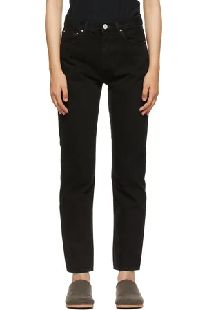 Totême Black Twisted Seam Jeans