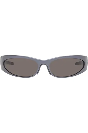 Balenciaga Gunmetal Reverse Xpander 2.0 Sunglasses