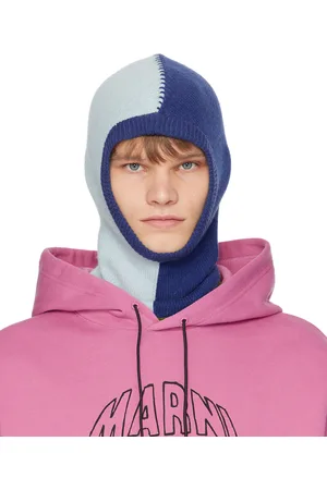 Marni Blue Cashmere Balaclava