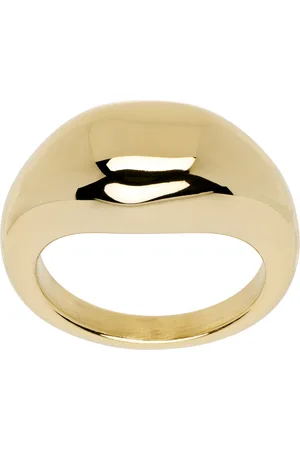 In Gold We Trust Metal Drop Ring