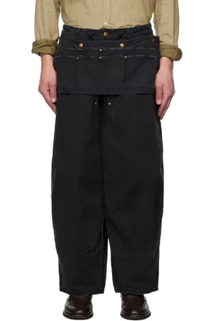 Pins & Needles Black H.D. Apron Trousers