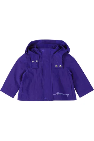 Burberry Baby Blue Nylon Jacket