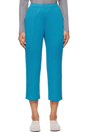 PLEATS PLEASE ISSEY MIYAKE Blue Monthly Colors September Trousers