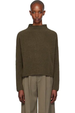 Filippa K Brown Mika Yak Funnelneck Sweater
