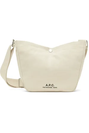 A.P.C. Off-White Journal Small Bag