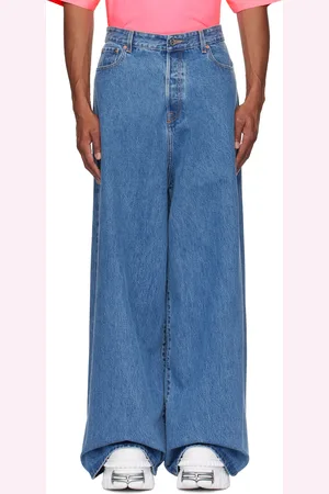 Vetements Blue Oversized Baggy Jeans