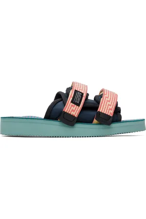 SUICOKE Yellow & Pink MOTO-JC01 Sandals