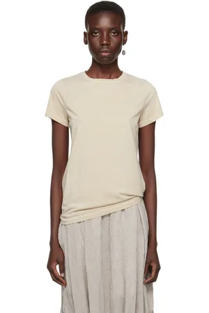Lauren Manoogian Taupe Bias Baby T-Shirt