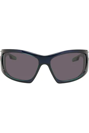 Givenchy Green & Blue Giv Cut Sunglasses