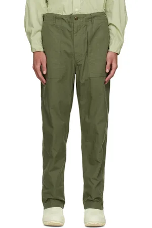 ENGINEERED GARMENTS Khaki Fatigue Trousers