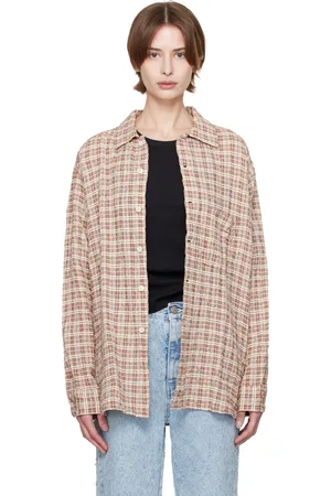 mfpen Brown & Off-White Mechanic Shirt