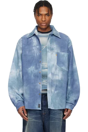 ERL Tie-Dye Corduroy Overshirt