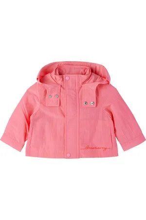 Burberry Baby Pink Nylon Jacket