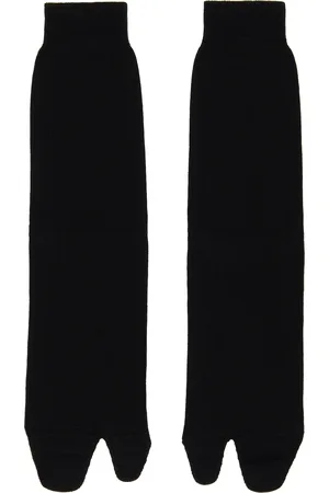 Maison Margiela Black Tabi Socks