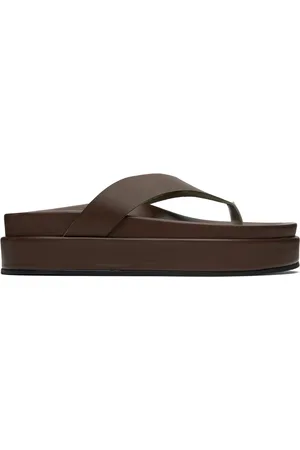 Ancient Greek Sandals Brown Charys 2flatform Flip-Flops