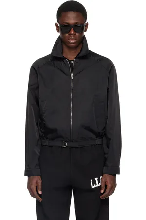 Recto Black Zip Bowling Jacket