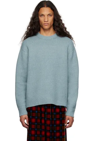 Acne Studios Blue Crewneck Sweater
