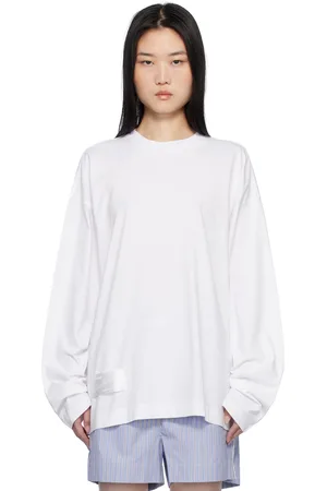MAGNIBERG White Full Long Sleeve T-shirt