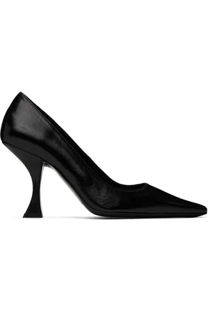 By Far SSENSE Exclusive Black Viva Heels
