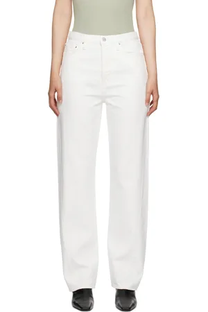 Totême Off-White Twisted Seam Jeans