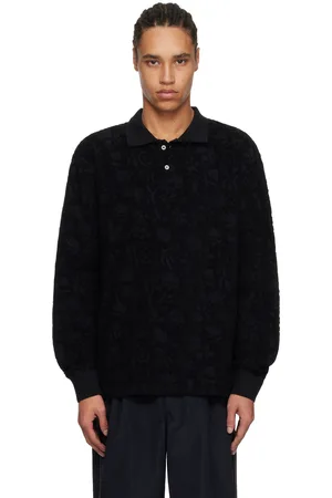 Soulland Robert Plush Long Sleeve Polo