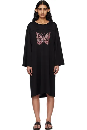 Pins & Needles Black Hockey Midi Dress