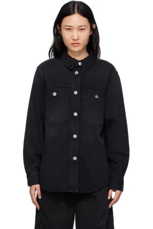 Isabel Marant Black Talbot Denim Jacket