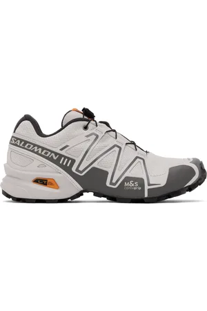 Salomon Gray Speedcross 3 GORE-TEX Sneakers