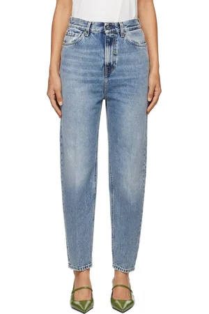 Totême Blue Tapered Leg Jeans