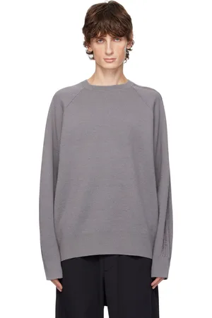 Y-3 Gray 3S Knit Sweater