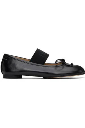 Maison Margiela Black Anatomic Ballerina Flats