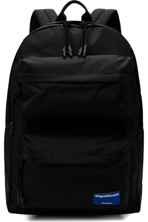 Ader Error Black Significant Tag 03 Backpack