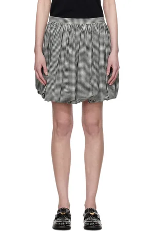 Marni Black & White Balloon Miniskirt