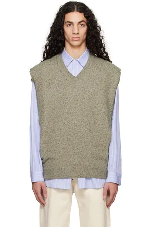 Maison Margiela Green Pilling Stole
