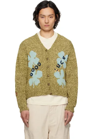 Story Khaki Twinsun Knit Cardigan
