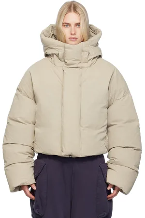 Entire Studios Gray MML Hooded Down Jacket