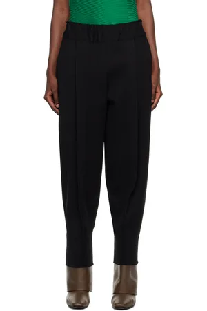 Issey Miyake Black Campagne Trousers