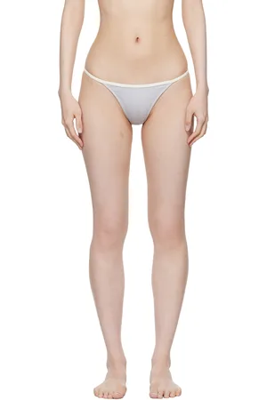 Paloma Wool Gray Leiti Bikini Bottoms