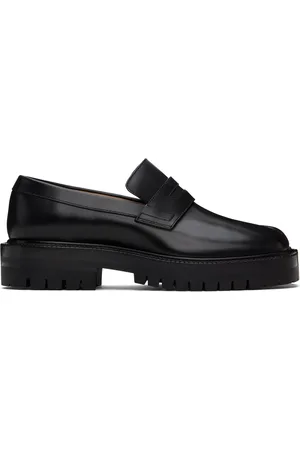 Maison Margiela Black Tabi Loafers
