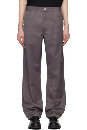 Carhartt Gray Simple Trousers