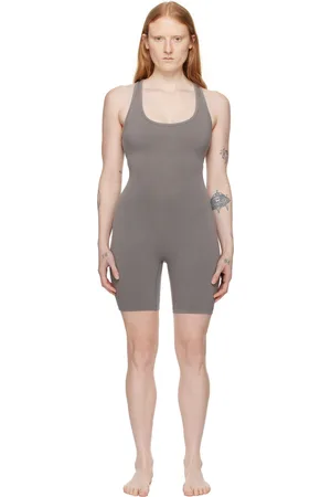 SKIMS Gray Outdoor Mid Thigh Jumpsuit