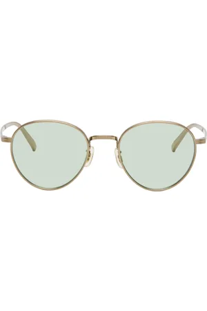 Oliver Peoples Gold Kenser Sunglasses