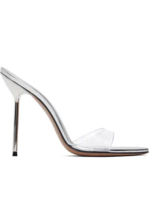 PARIS TEXAS Lidia Mule Heeled Sandals