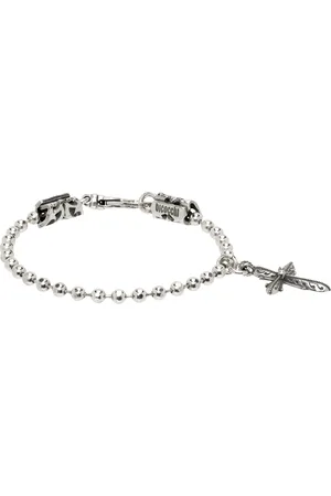 EMANUELE BICOCCHI SSENSE Exclusive Cross Charm Bracelet