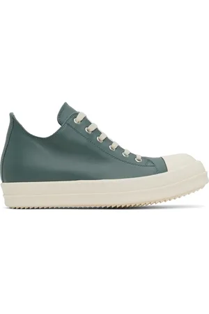 Rick Owens Blue Hollywood Low Sneakers