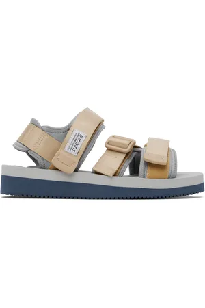 SUICOKE Beige & Gray KISEE-V Sandals